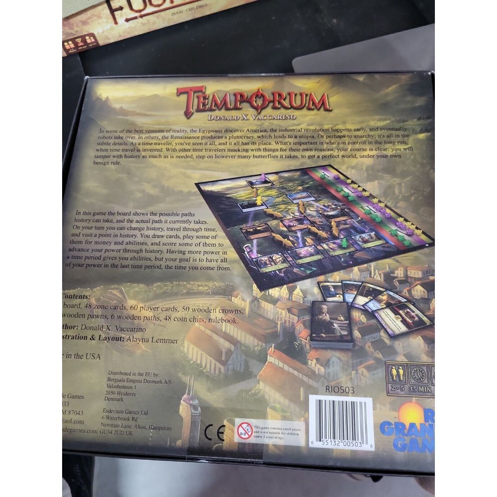 Temporum Board‎ game (Rio Grande) - Picture 3 of 3